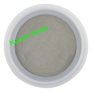 PTFE Tri Clamp Screen Sanitär Dichtung mat SS 316 Mesh
